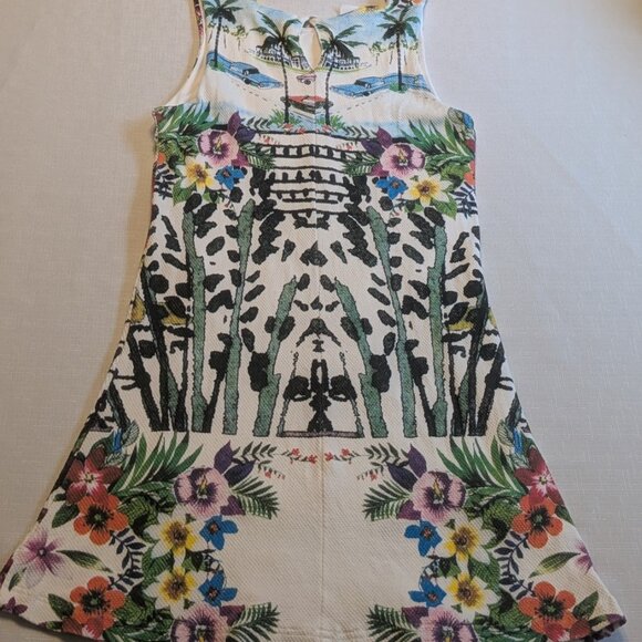 Desigual Anna Laura S Summer City Tropical Print Dress - Picture 12 of 13